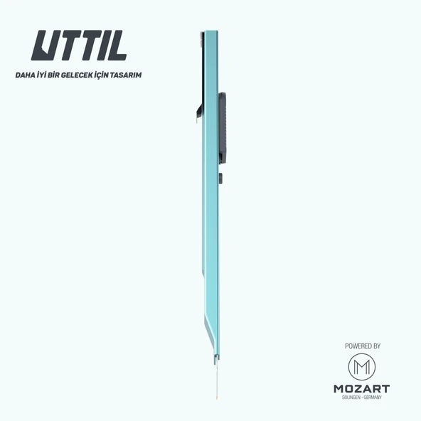 UTTIL PTUK08-EX Cep Tipi Extreme Model 18 mm Metal Maket Bıçağı - 4