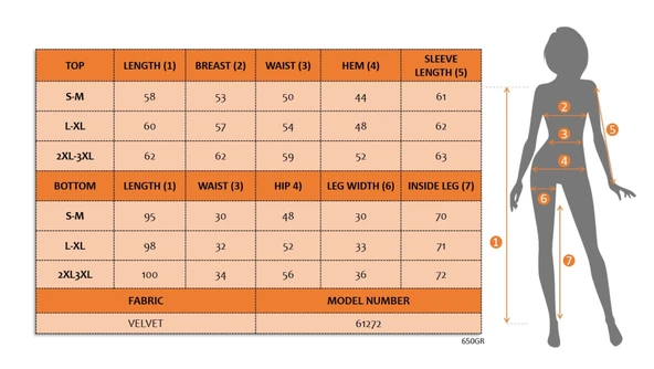 Kadın Uzun Kollu önden Cepli Fermuarlı Kadife Bluz Ve Pantolon Ikili Takım - 4