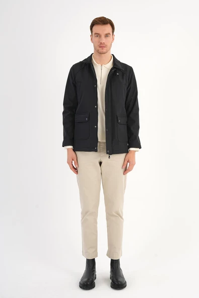 Urban Siyah Softshell Mont - Resim 2