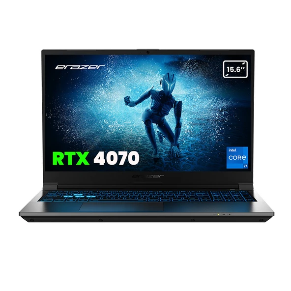 Erazer Deputy P60 MD62748 Intel Core i7-13620H 16GB 1TB SSD RTX4070 Freedos 15.6" FHD 144Hz Oyun Bilgisayarı