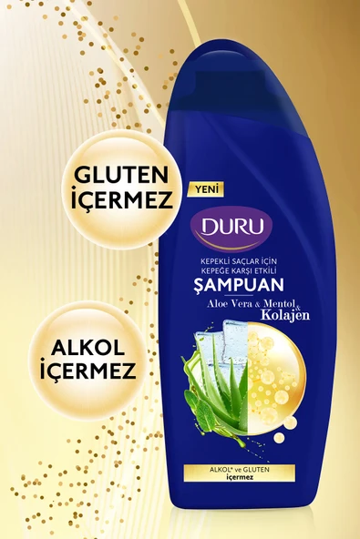 Duru Şampuan Kolajen & Aloe & Mentol 500 ml