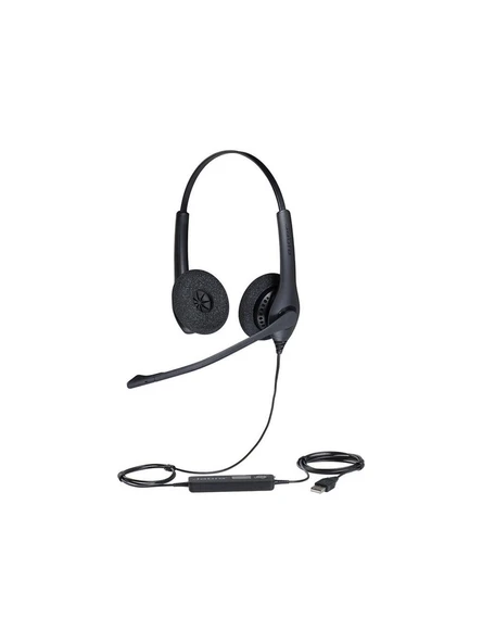 JABRA BIZ 1500 Duo USB Çift Taraflı Çağrı Merkezi Kulaklığı (ikinci el)