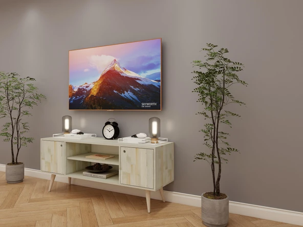 Nehir Ahşap Ladin Tv Ünitesi - 3
