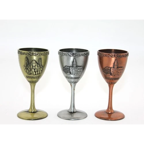 Metal İstanbul Yöresel Kadeh Bardak ürün görseli