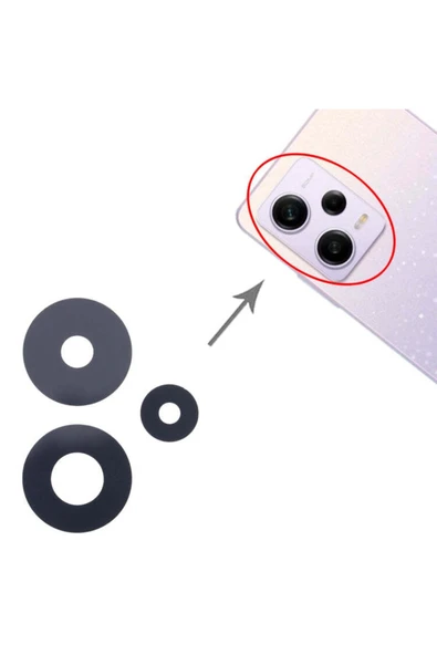 Xiaomi Uyumlu Redmi Note 13 Pro 5g Kamera Lensi Cam 2312dra50c, 2312crad3c, 2312dra50g, 2312dra50ı - 3