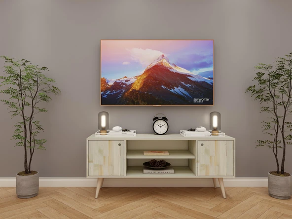 Nehir Ahşap Ladin Tv Ünitesi - 1