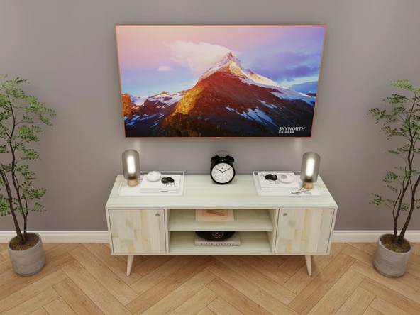 Nehir Ahşap Ladin Tv Ünitesi - 4
