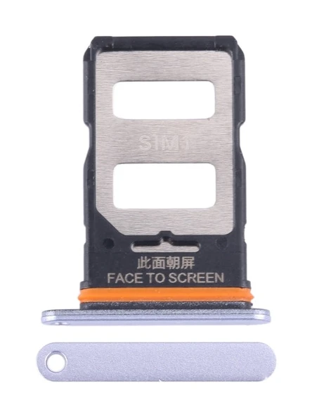 Xiaomi Uyumlu Redmi Note 13 Pro 5g Sim Kart Tepsisi 2312DRA50C, 2312CRAD3C, 2312DRA50G, 2312DRA50I Siyah - Resim 2