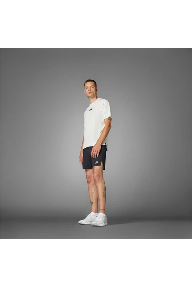 adidas Erkek  Beyaz  T-shirt D4T INT. TEE JE5746 - Resim 4