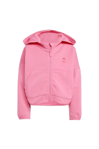 adidas Çocuk  Pembe  Ceket LG DY MI TT JF3649 - 2