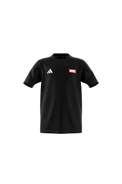 adidas Unisex Çocuk  Siyah  T-shirt J MRVL SM GFX T JF3638 - Resim 11