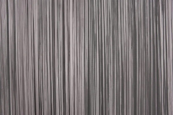 DÜZ İP GRİ RENK EN 100 CM BOY 280 CM HAZIR DÜĞMELERİ DİKİLMİŞ İP PERDE - Resim 6