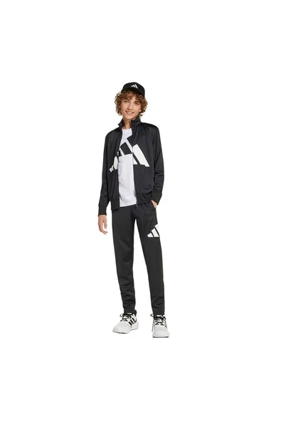 adidas Unisex Çocuk  Siyah  Eşofman J BL TR TS 205 JE1399 - 3