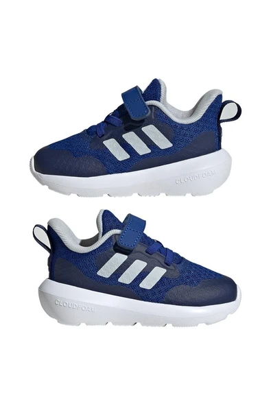 adidas Bebek  Mavi  Yürüyüş Ayakkabısı FortaRun 3.0 EL I JI2183 - Resim 10