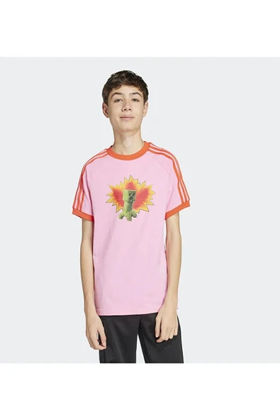 adidas Çocuk  Pembe  T-shirt GFX TEE JZ9931 ürün görseli 1