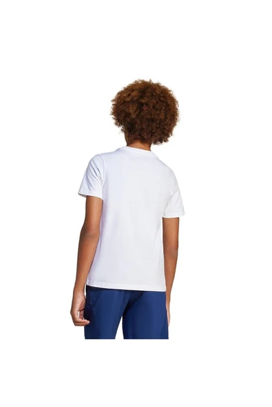 adidas Çocuk  Beyaz  T-shirt Y MESSI N&N G T JJ1416 - 3