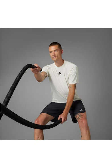 adidas Erkek  Beyaz  T-shirt D4T INT. TEE JE5746 ürün görseli 1