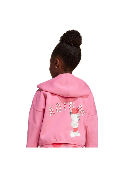 adidas Çocuk  Pembe  Ceket LG DY MI TT JF3649 - 7