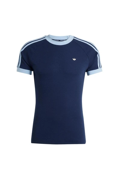 adidas Erkek  Mavi  T-shirt CALI TEE JC6362