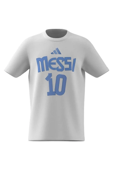 adidas Çocuk  Beyaz  T-shirt Y MESSI N&N G T JJ1416 - 7