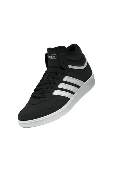 adidas Unisex Çocuk  Siyah  Yürüyüş Ayakkabısı HOOPS 4.0 MID J JI3477 - Resim 12