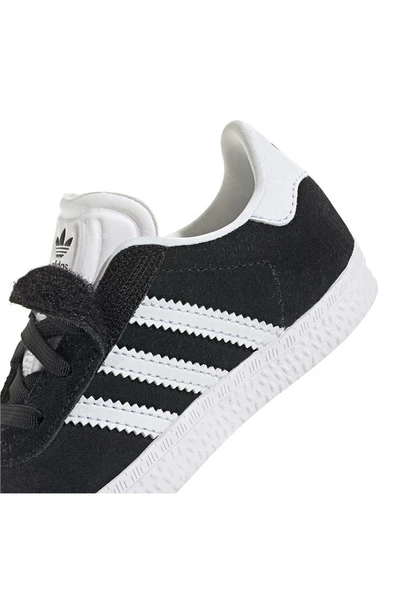adidas Bebek  Siyah  Sneaker GAZELLE CF EL I IH0338 - Resim 10