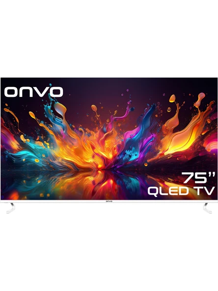 Onvo 75OVF9000UQ Ultra HD 75" 190 Ekran Uydu Alıcılı Google Smart QLED TV