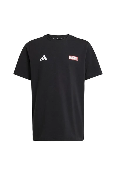 adidas Unisex Çocuk  Siyah  T-shirt J MRVL SM GFX T JF3638 - Resim 8