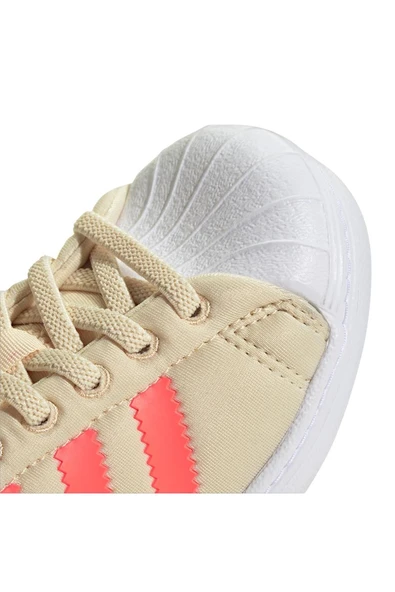 adidas Sarı Unisex Çocuk   Sneaker SUPERSTAR 360 CF C JH5214 - Resim 9