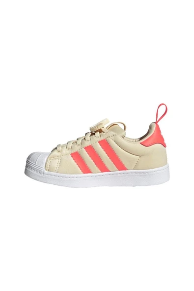 adidas Sarı Unisex Çocuk   Sneaker SUPERSTAR 360 CF C JH5214 - Resim 5