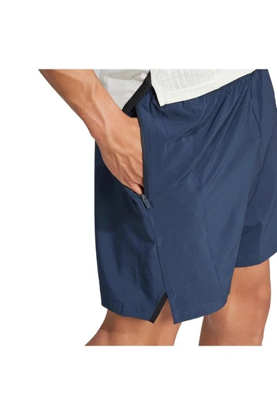adidas Erkek  Mavi  Şort D4T SHORT JI8137 - Resim 6