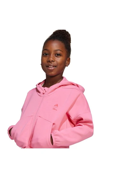 adidas Çocuk  Pembe  Ceket LG DY MI TT JF3649 - 6