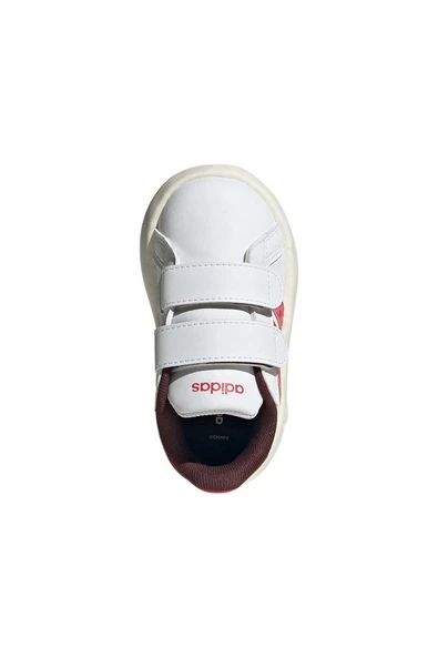 adidas Bebek  Beyaz  Yürüyüş Ayakkabısı GRAND COURT MINNIE CF I IH6309 - Resim 3