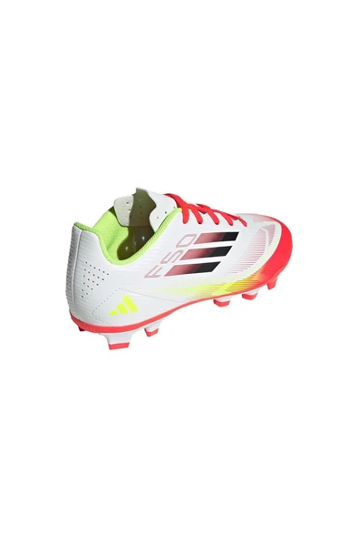 adidas Beyaz Çocuk   Krampon F50 CLUB FG/MG J IE1309 - Resim 4