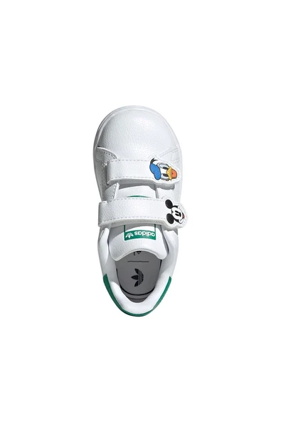 adidas Beyaz Bebek   Sneaker STAN SMITH CF I JH7440 - Resim 3