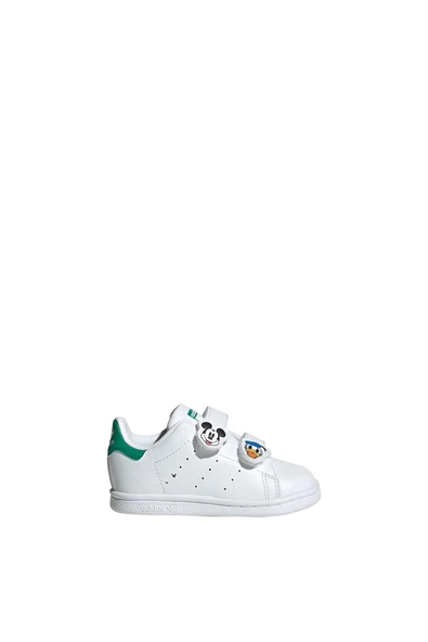 adidas Beyaz Bebek   Sneaker STAN SMITH CF I JH7440 - Resim 2