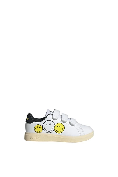 adidas Çocuk  Beyaz  Yürüyüş Ayakkabısı ADVANTAGE SMILEY CF C IH6251 - 2
