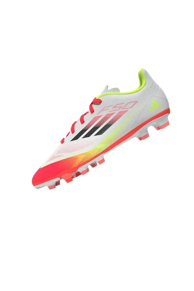 adidas Beyaz Çocuk   Krampon F50 CLUB FG/MG J IE1309 - Resim 10