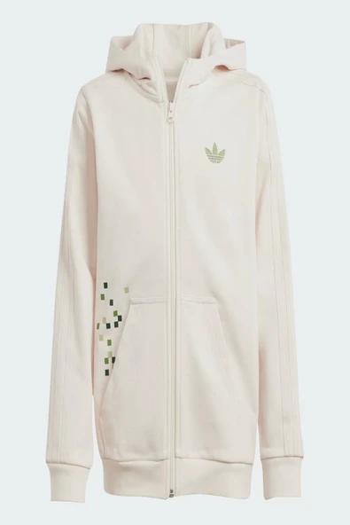 adidas Çocuk  Beyaz  Sweatshirt GFX FZ HOODIE JZ9932 - 5