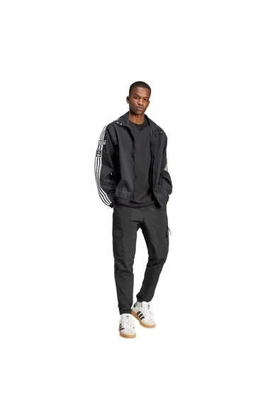 adidas Erkek  Siyah  Eşofman Altı ESS WOVEN CARGO JD2453 - 5