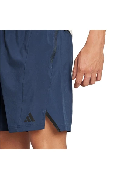 adidas Erkek  Mavi  Şort D4T SHORT JI8137 - Resim 7