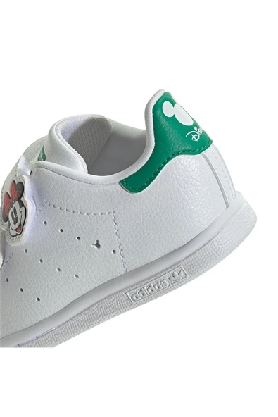 adidas Beyaz Bebek   Sneaker STAN SMITH CF I JH7440 - Resim 9