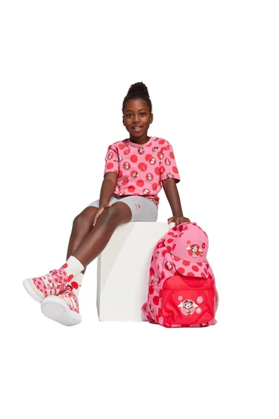 adidas Çocuk  Pembe  Eşofman LG DY MI T SET JF3646 - 6