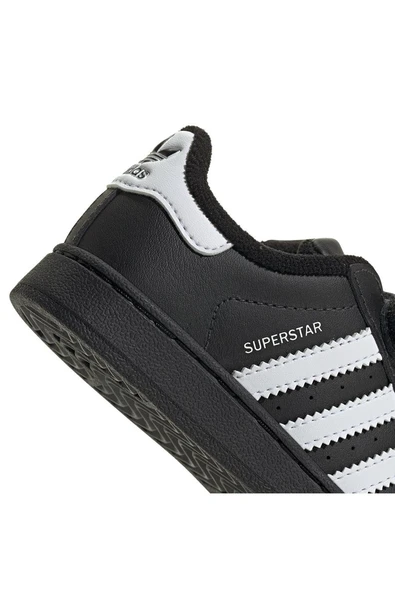 adidas Siyah Bebek   Sneaker SUPERSTAR II CF I JI3991 - Resim 8