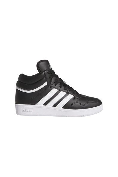 adidas Çocuk  Siyah  Yürüyüş Ayakkabısı HOOPS 4.0 MID J JI3477