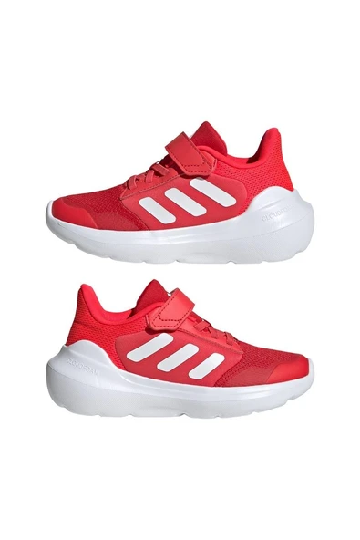 adidas Unisex Çocuk  Kırmızı  Yürüyüş Ayakkabısı Tensaur Run 3.0 EL C IH1050 - Resim 10