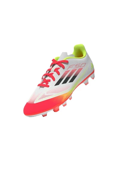 adidas Beyaz Çocuk   Krampon F50 CLUB FG/MG J IE1309 - Resim 12