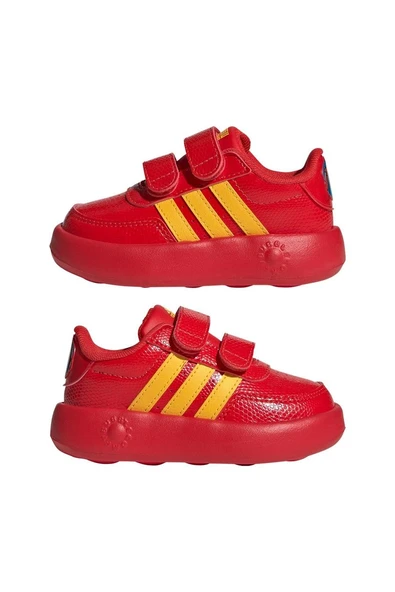 adidas Bebek  Kırmızı  Yürüyüş Ayakkabısı BREAKNET MULAN CF I JH9235 - Resim 11
