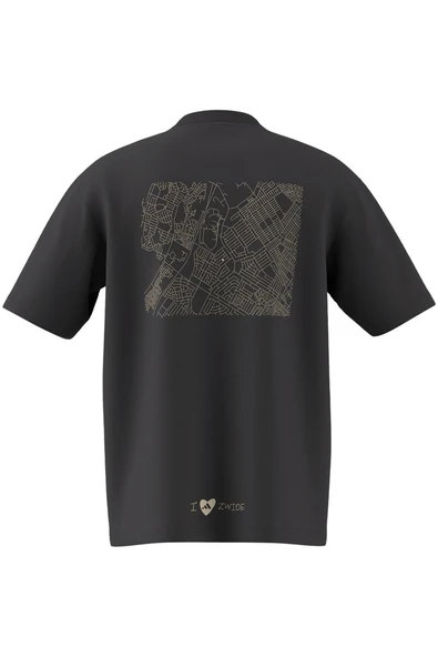 adidas Erkek  Siyah  T-shirt GRAPHIC TEE JD5827 - 11