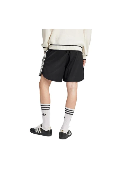 adidas Erkek  Siyah  Şort 3 STRIPE SHORT JC6363 - 4